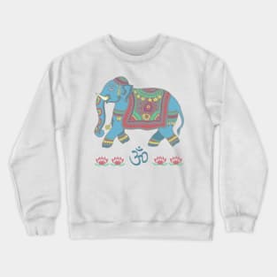 Painted Elephant Crewneck Sweatshirt